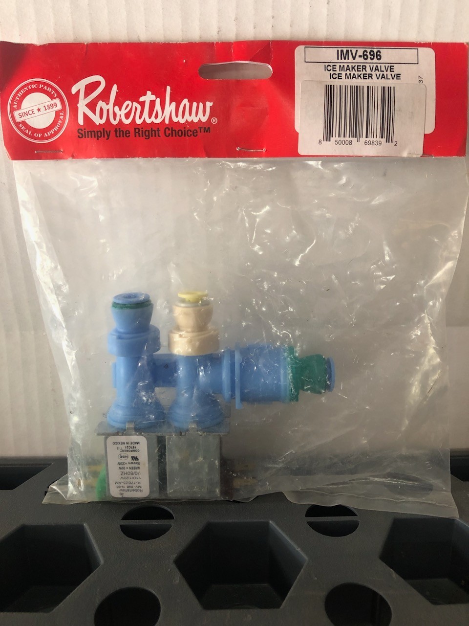Robertshaw IMV-696 Refrigerator Ice Maker Water Valve
