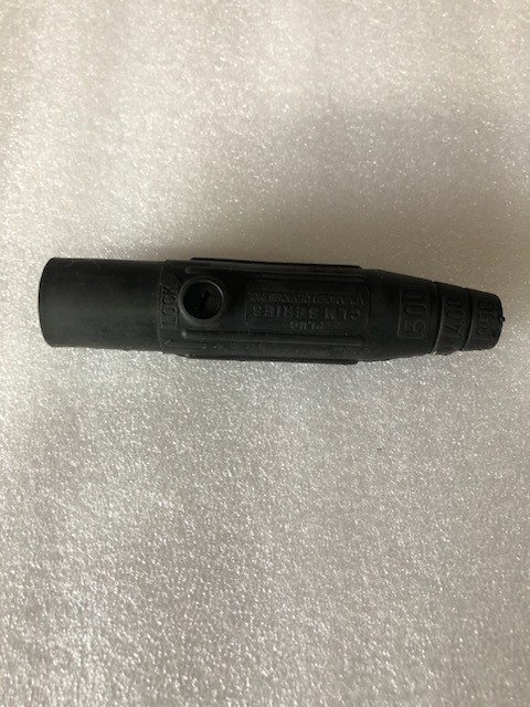 Pass & Seymour Legrand PSM2M-BK, Black Male Plug, 150A, 600V