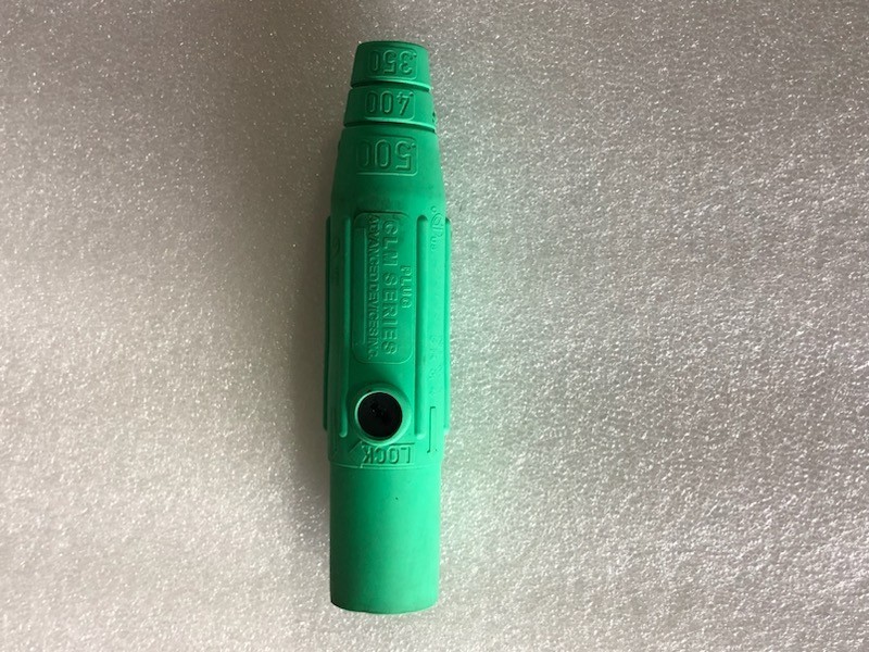 Pass & Seymour Legrand PSM2MG, Green Male Plug, 150A, 600V