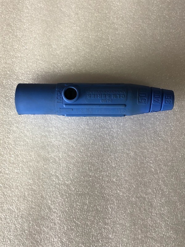 Pass & Seymour Legrand PSM2M-BL, Blue Male Plug, 150A, 600V