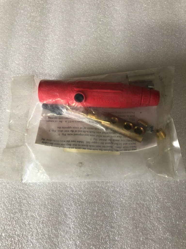 Pass & Seymour Legrand PSM2M-R, Red Male Plug, 150A, 600V