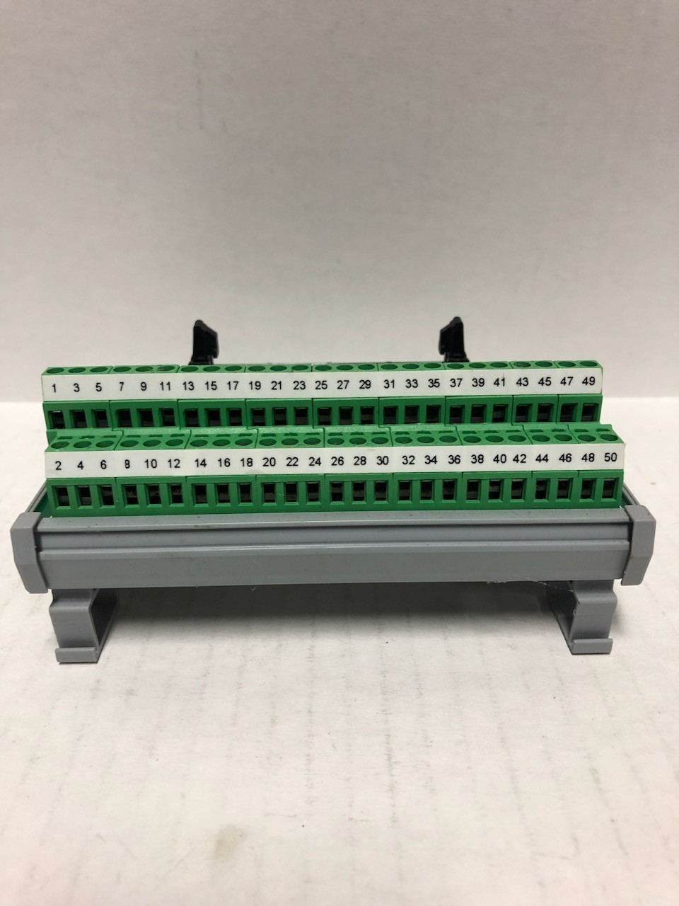 Altech Corp 5727.2, 50-Pin Breakout Card to 50 Pin Ribbon, DIN Rail Mount