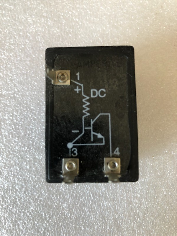 Amperite 24DF60D, Solid State Flasher, 24VDC, 2A, 60 FPM