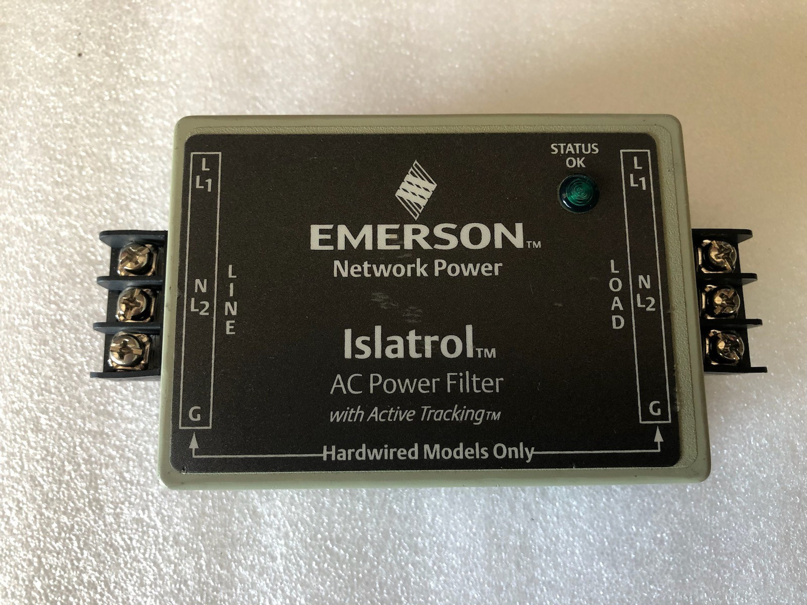Emerson #IC+105, AC Power Filter, 120VAC, 50/60Hz, 5A