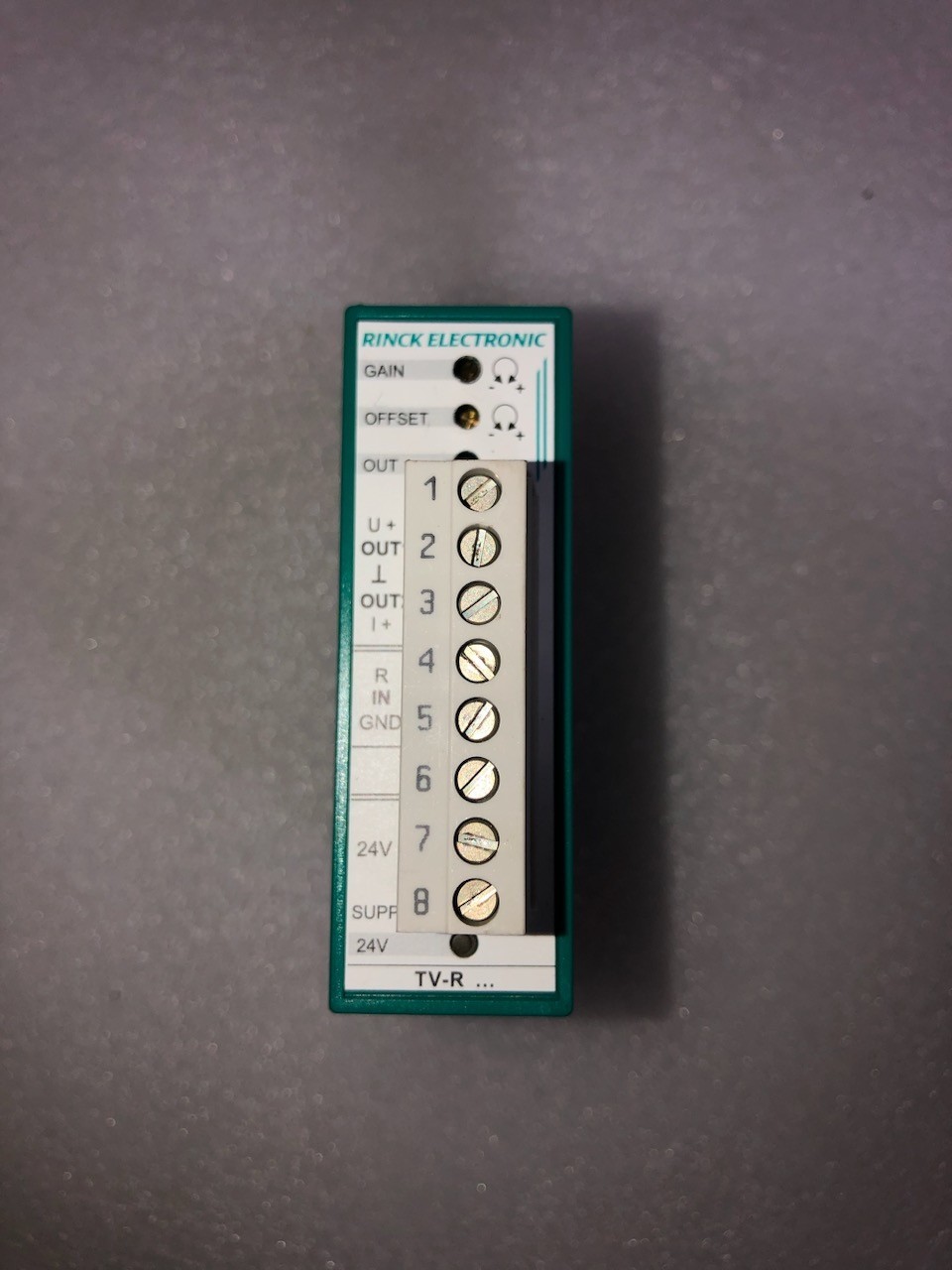 Rinck Electronics LC-TV-2U.2U 10V.10V Isolation Amplifier, TV-R 10K.10V