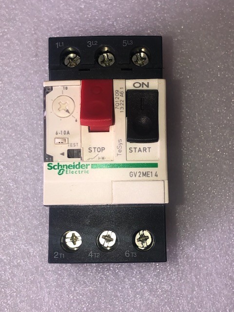 Schneider Electric GV2ME14, 6-10A Adjustable Manual Motor Starter