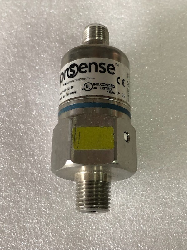 Prosense PTD25-10-0015H, Pressure Sensor, 0-15 PSI, 0-10VDC, 24VDC, 1/4 Port NPT