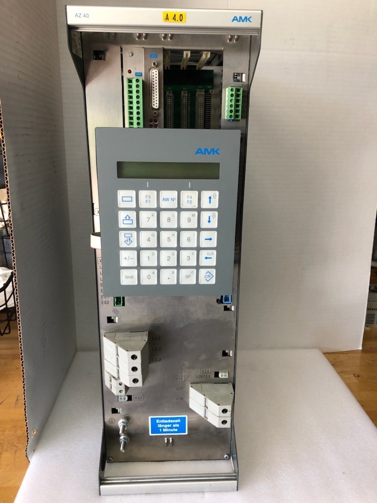 AMK AZ40, Servo Drive Central Module, 3 PH, 400V, 560VDC, 40KW,  USED