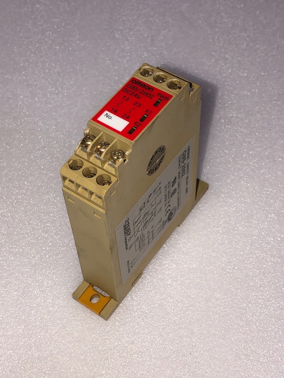 Omron G9S-2002, Safety Relay Unit, 24VDC