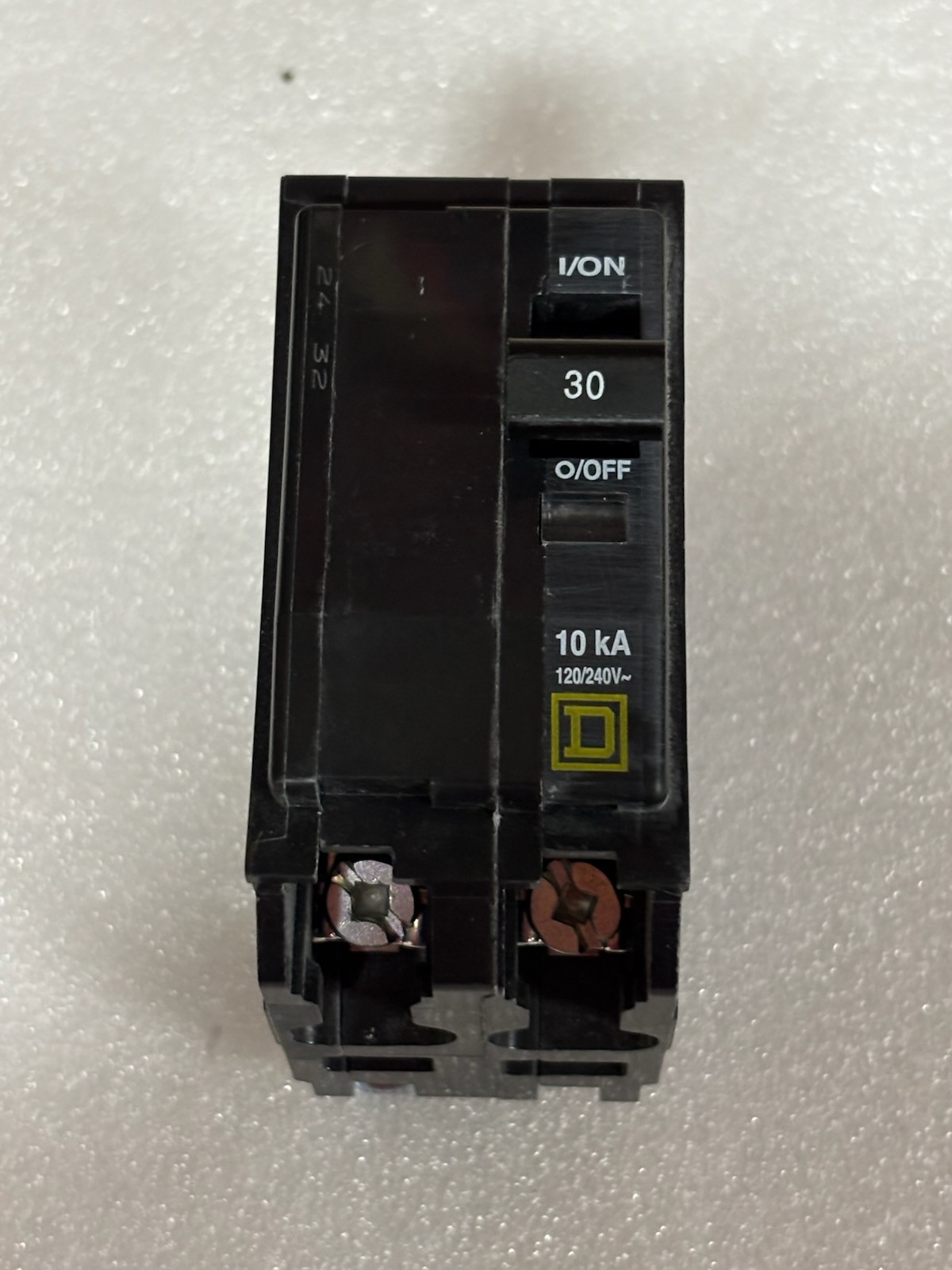Square D Type QO230, 30A, 2 Pole Circuit Breaker