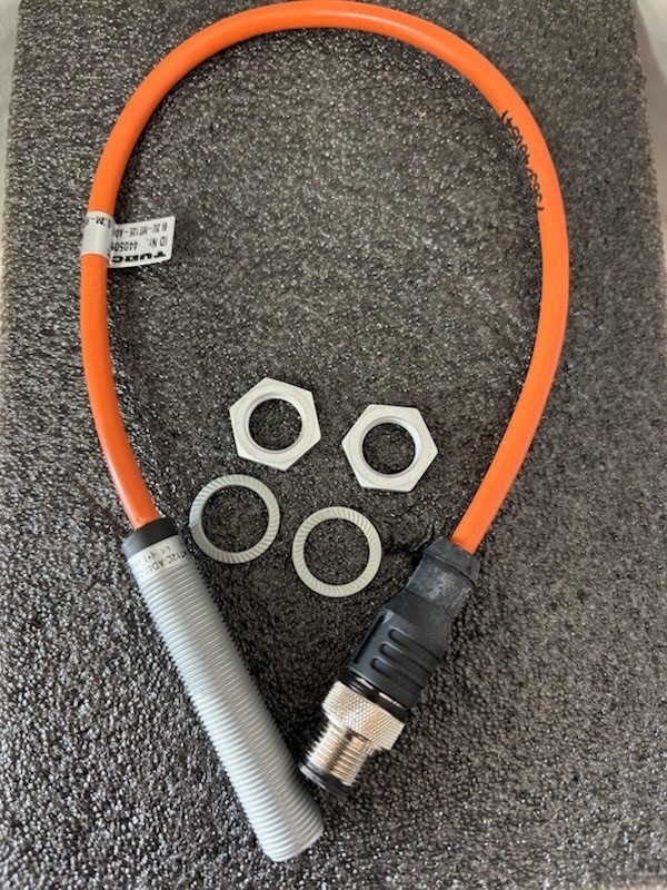 Turck BI2U-MT12E-AD4X-0.3M-RS4.23/XOR/S1589, 12mm .3M Prox, 2 wire NO, w/Conn.
