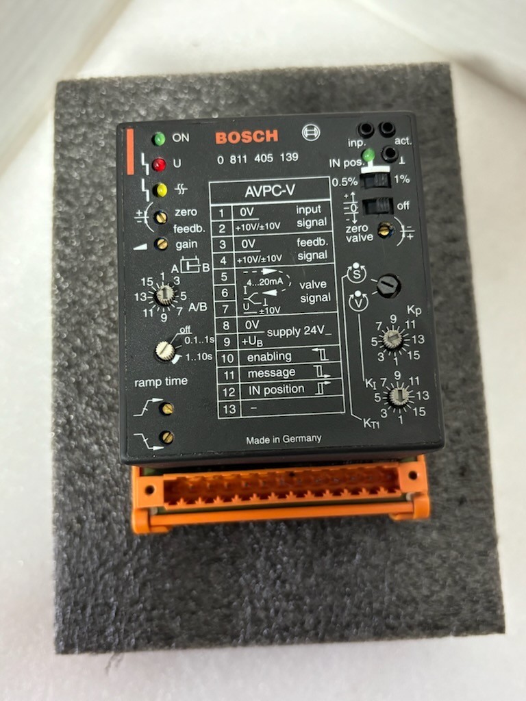 Bosch Rexroth VT-MACAS-500-10/V0, Proportional Valve Amplifier