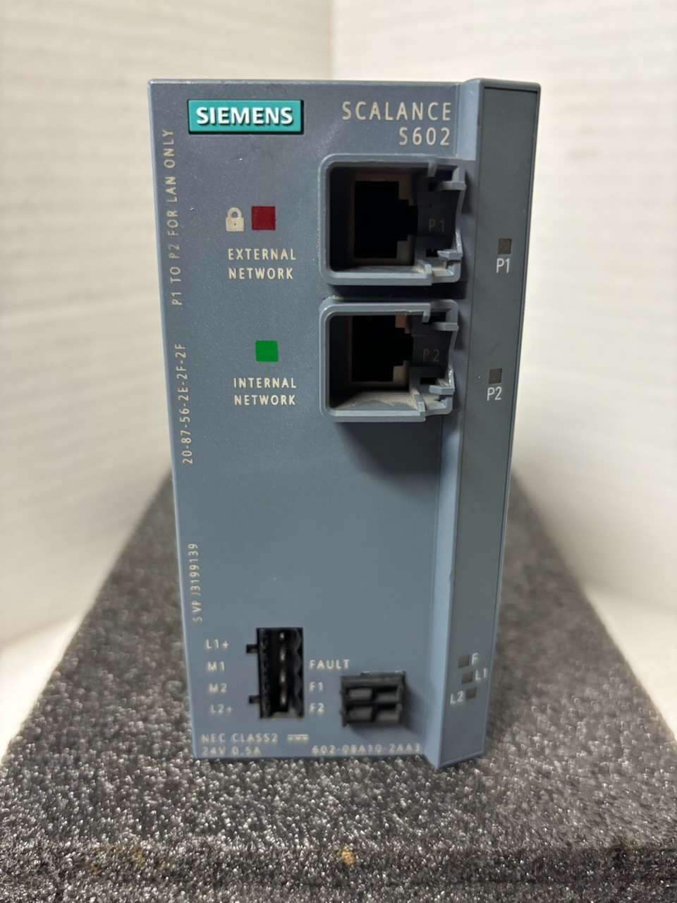 Siemens SCALANCE S602 SIMATIC Net Security Module 6GK5602-0BA10-2AA3