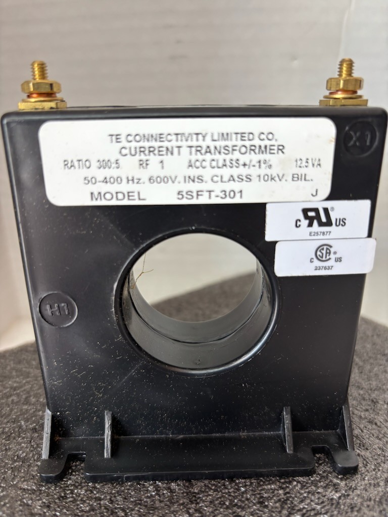 TE Connectivity 5SFT-301 Current Transformer CT 300:5A 300A 600V 12.5VA