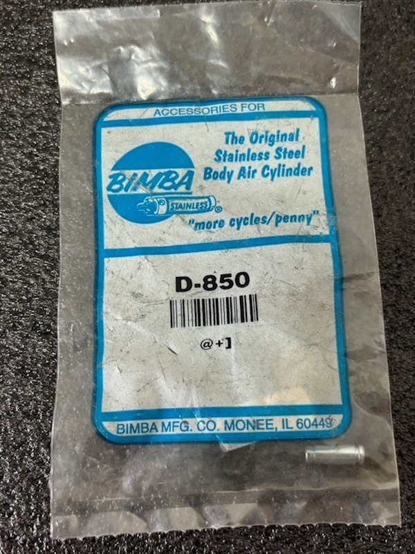 Bimba D-850 Piston Rod Clevis Kit 9/16" Bore Air Cylinder NEW