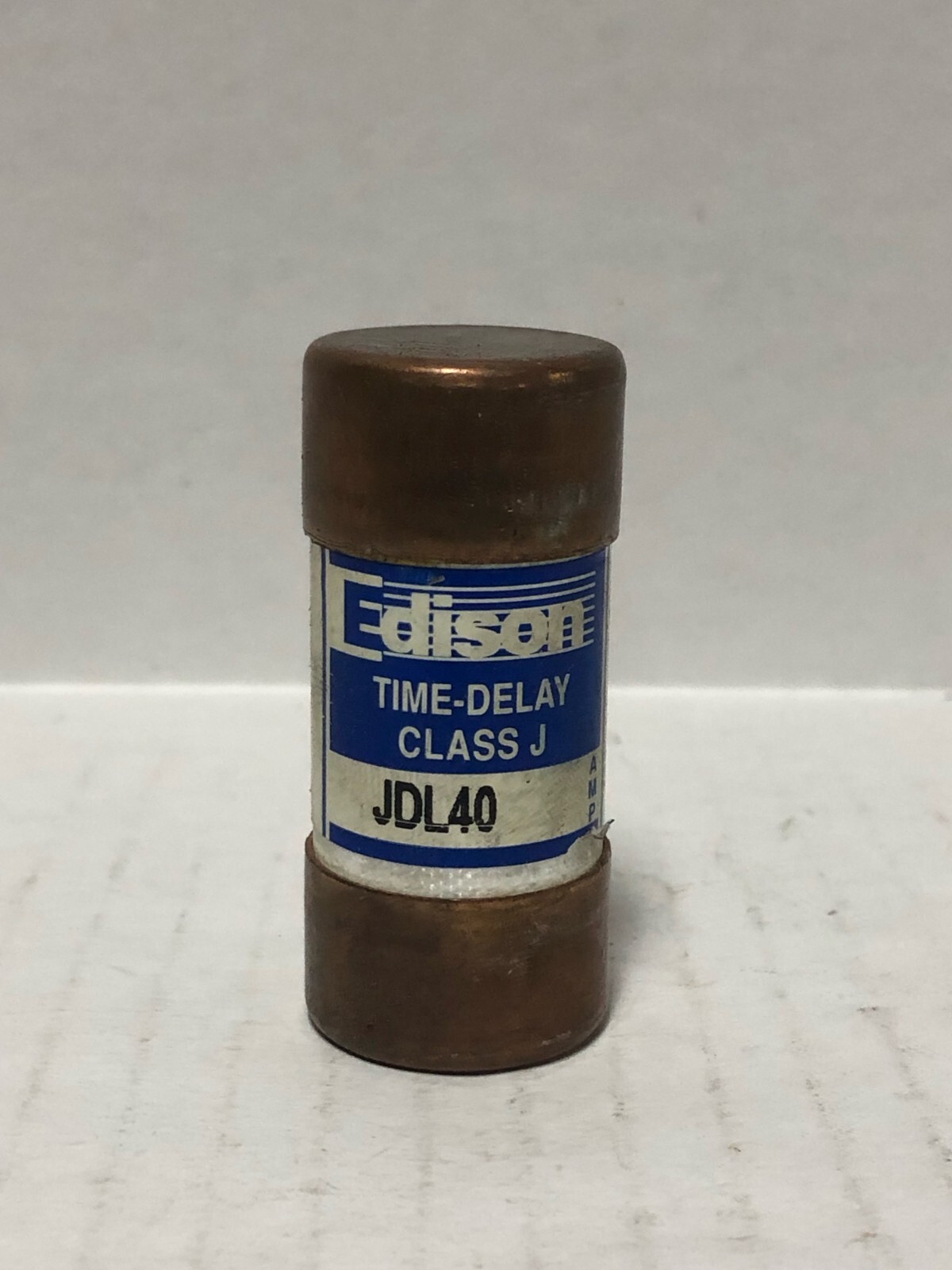 Edison JDL40 Class J Time-Delay Fuse 40A 600VAC USED